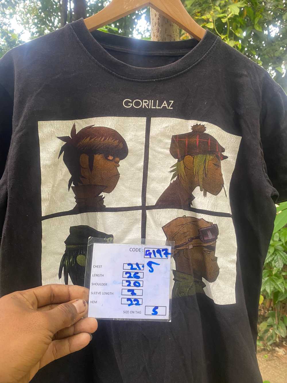 Vintage - VINTAGE DEMON DAY GORILLAZ BAND TEE - image 5