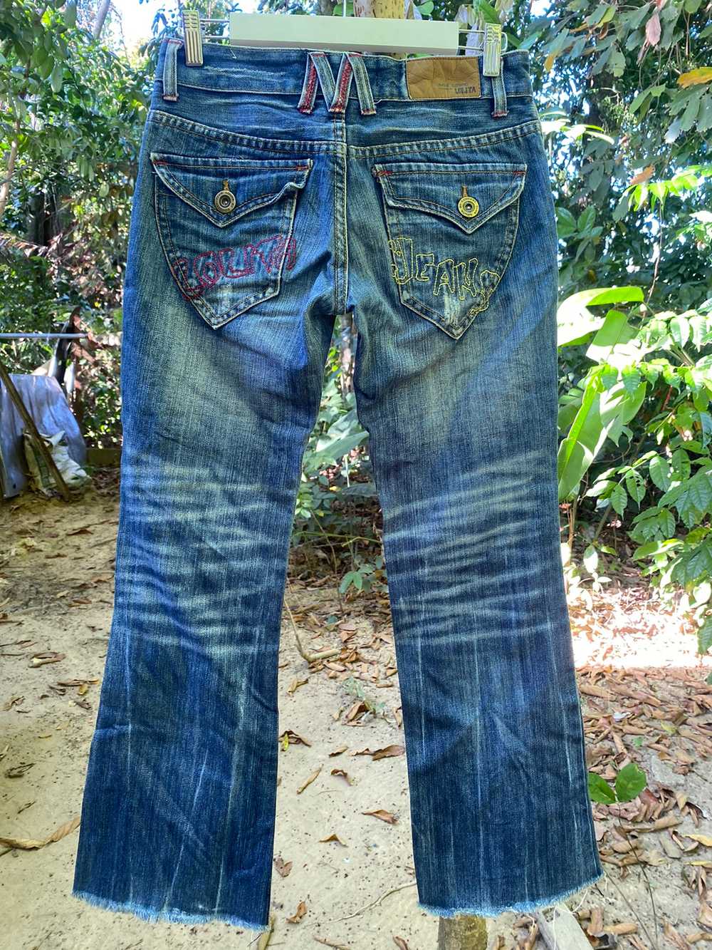 Ed Hardy - Lolita designer boot cut jeans pants - image 2