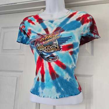 Y2k 2000s vtg tie dye disney rocket roller coaste… - image 1