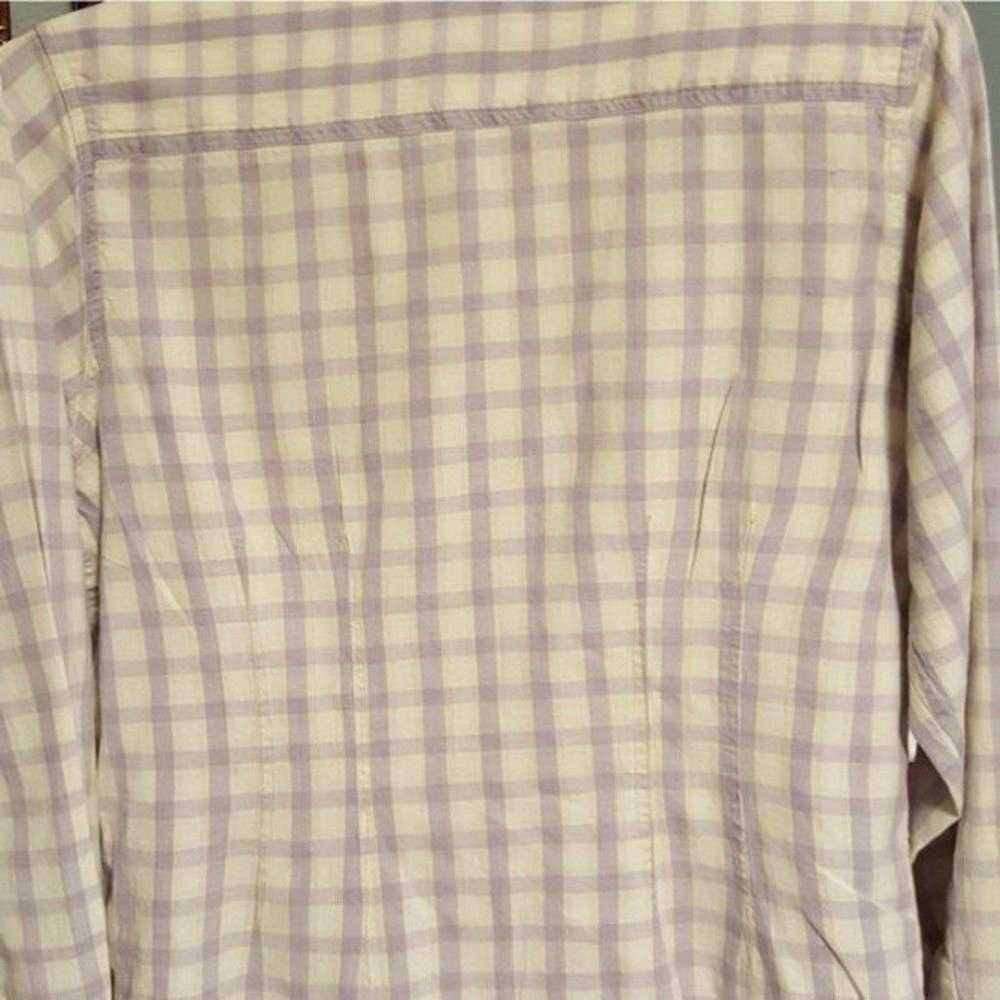 Vintage County Seat plaid shirt size Large, viole… - image 2