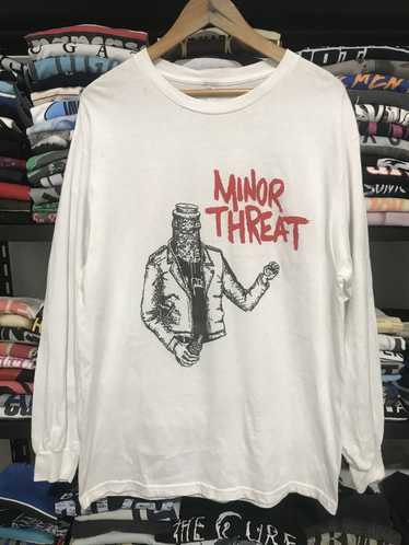 Band Tees × Rock T Shirt × Vintage Minor Threat V… - image 1