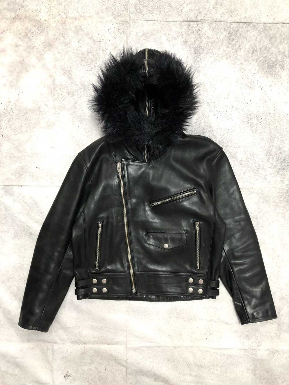 Japanese Brand × Kadoya Kadoya N-2B Fur Leather B… - image 3