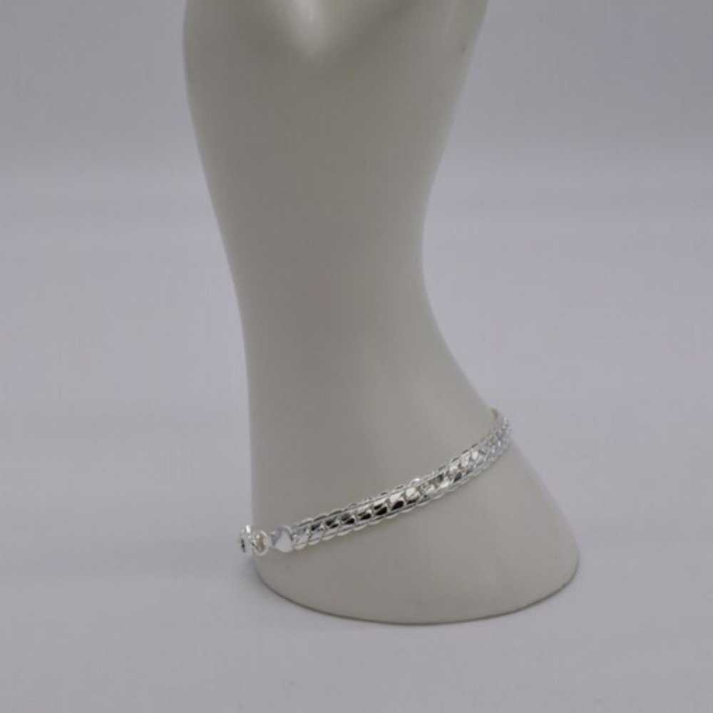 Women's Sterling Silver 6mm Serpentine Bracelet - image 3