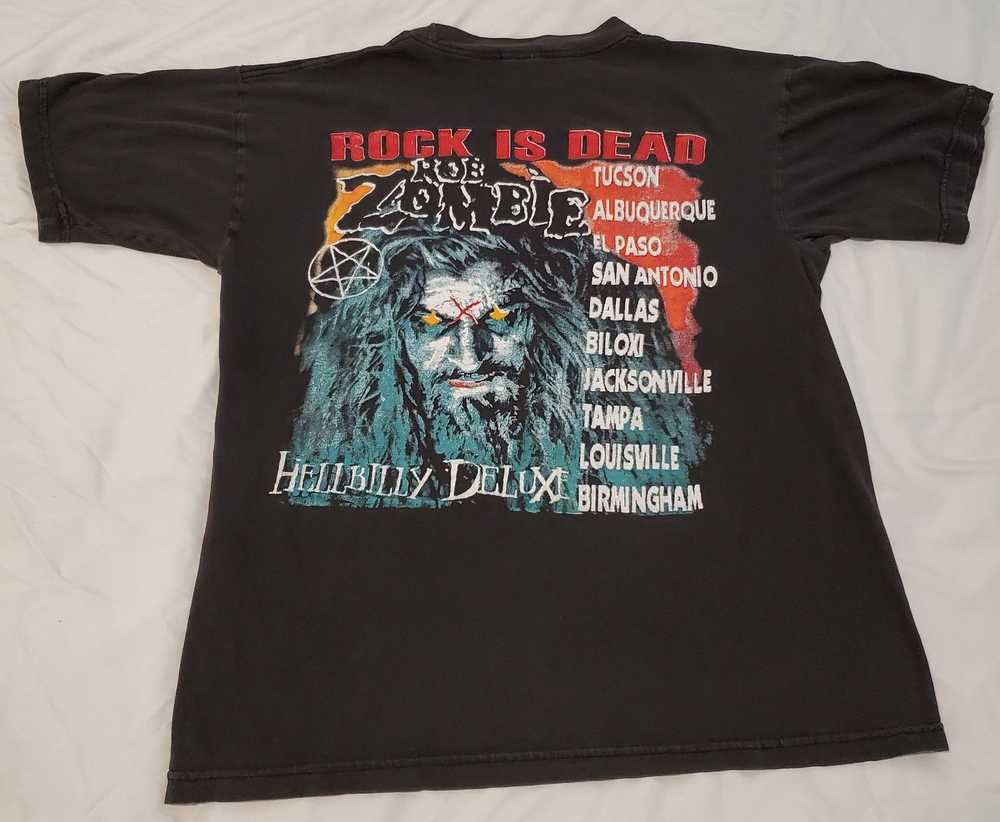 Band Tees × Vintage Vintage Korn & Rob Zombie Con… - image 2