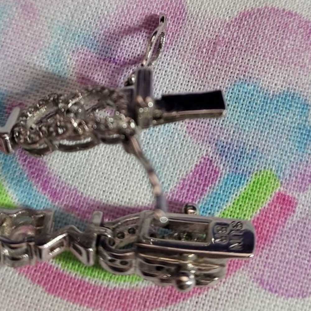 SUN BR vintage MOM & Inter-locking heart Link Bra… - image 4