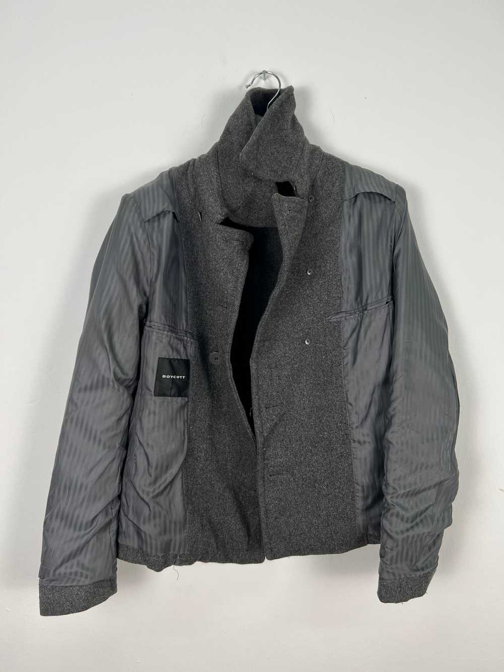 Boycott - Boycott Double Breasted Wool Blazer Nic… - image 9