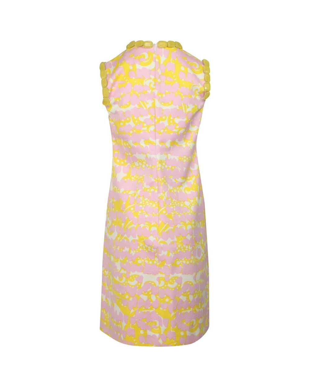 Giambattista Valli Floral Print Cotton Dress with… - image 5