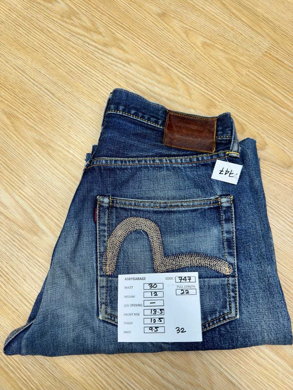 Evisu Crop Short Denim-J747 - image 11