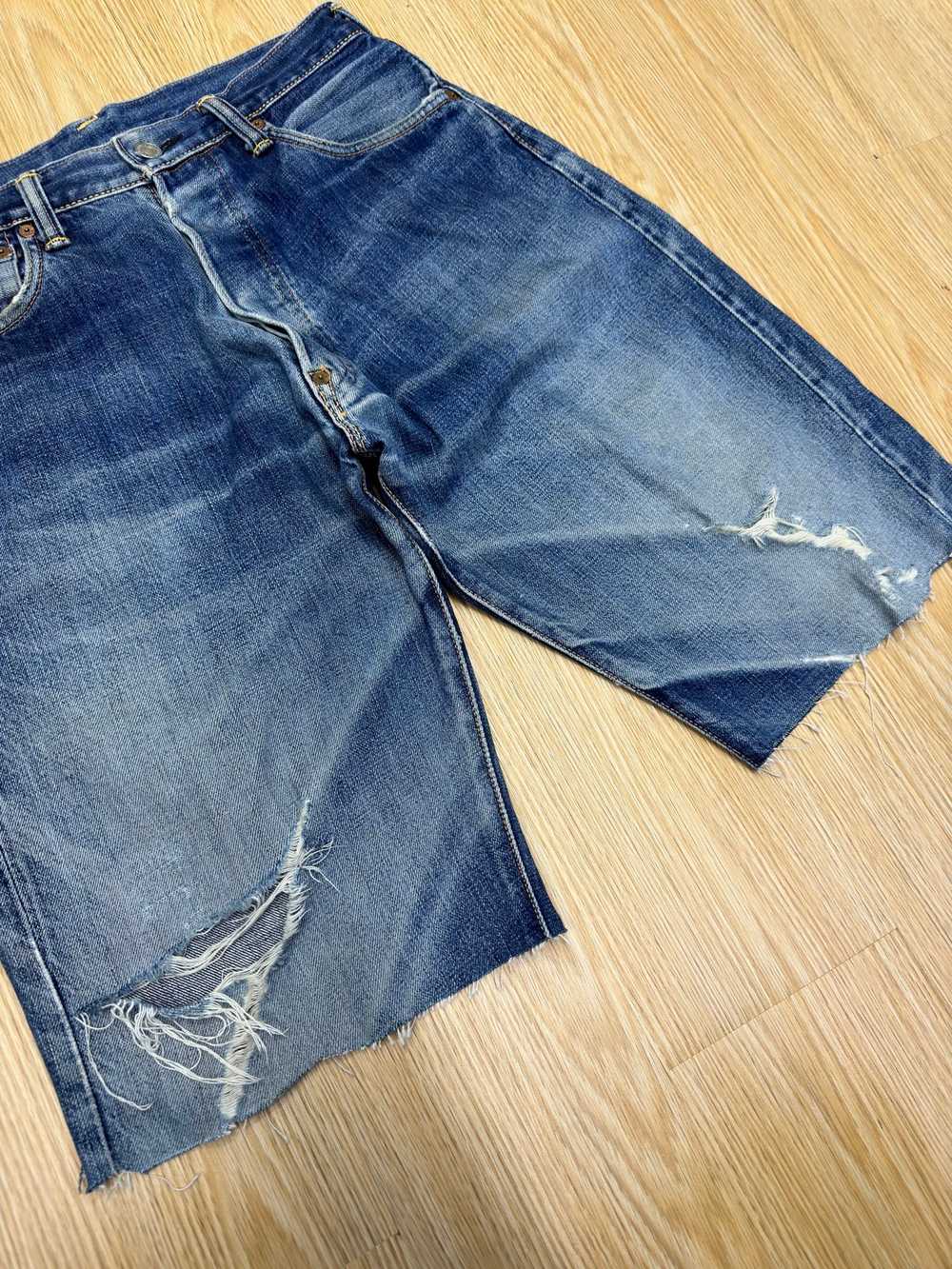 Evisu Crop Short Denim-J747 - image 3