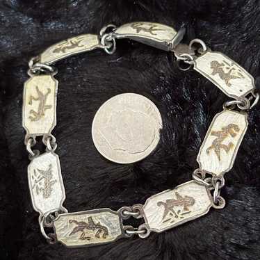 Vintage Siam sterling silver bracelet