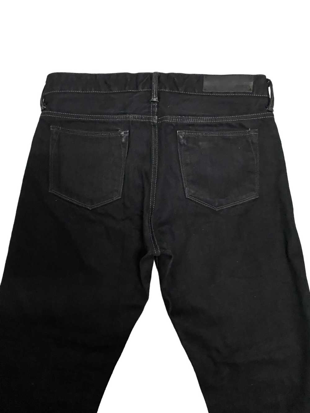 Vintage - Vintage Kuro Aulick Selvedge SuperBlack… - image 3