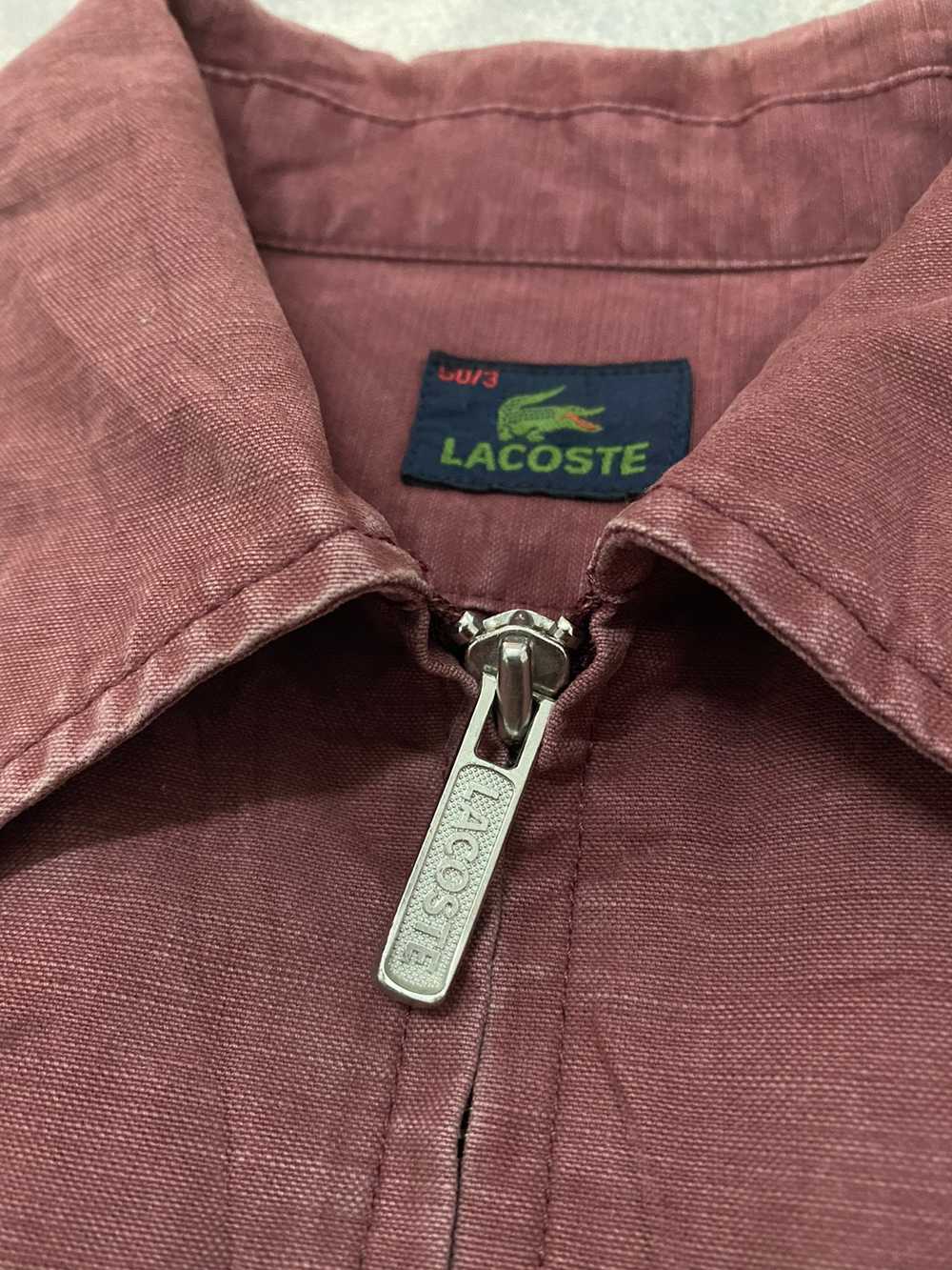 Vintage - Vintage Lacoste Distressed Jacket - image 3