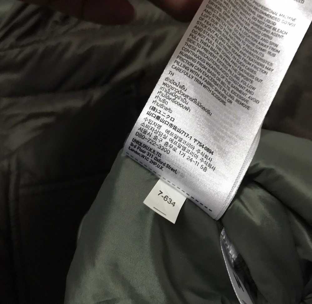 Undercover Uniqlo Puffer Hoodie Jacket - image 4