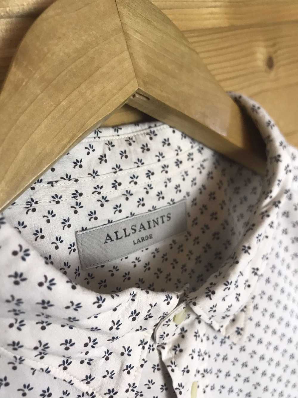 Allsaints × Luxury Allsaints graphics shirt - image 5