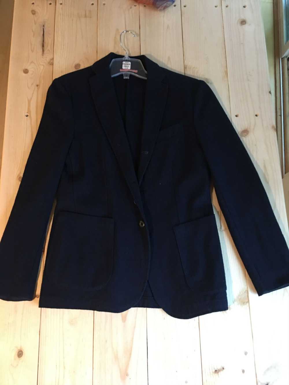 Apolis Apolis Indigo Wool Blazer sz SMALL - image 5