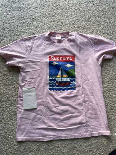 Supreme Supreme Sailboat Tee Light Pink - image 1