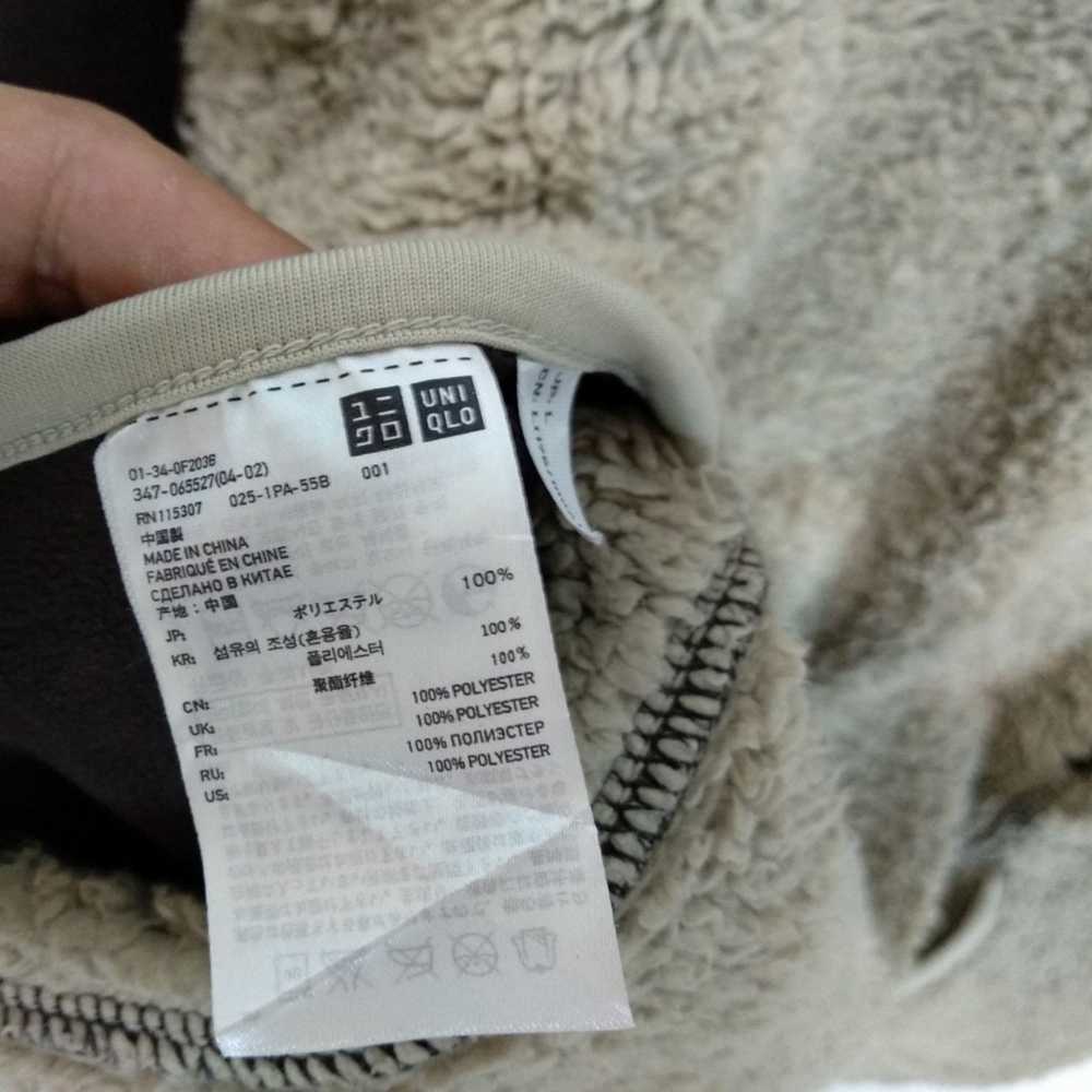 Japanese Brand × Uniqlo UNIQLO Fluffy Fleece Jack… - image 8