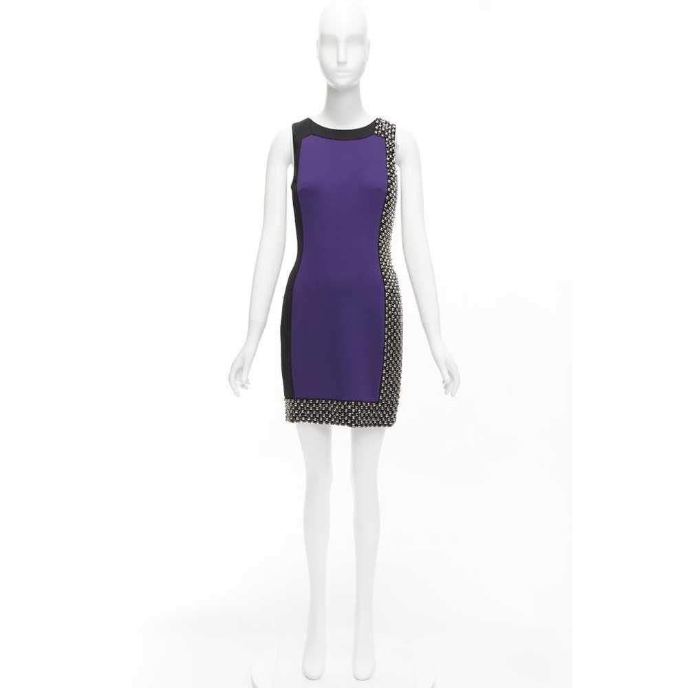 Versace Silk mid-length dress - image 9