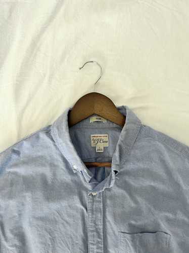 J.Crew Blue Oxford