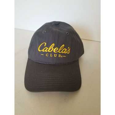 Vintage Cabelas Club Hat Baseball Cap Gray Adjust… - image 1