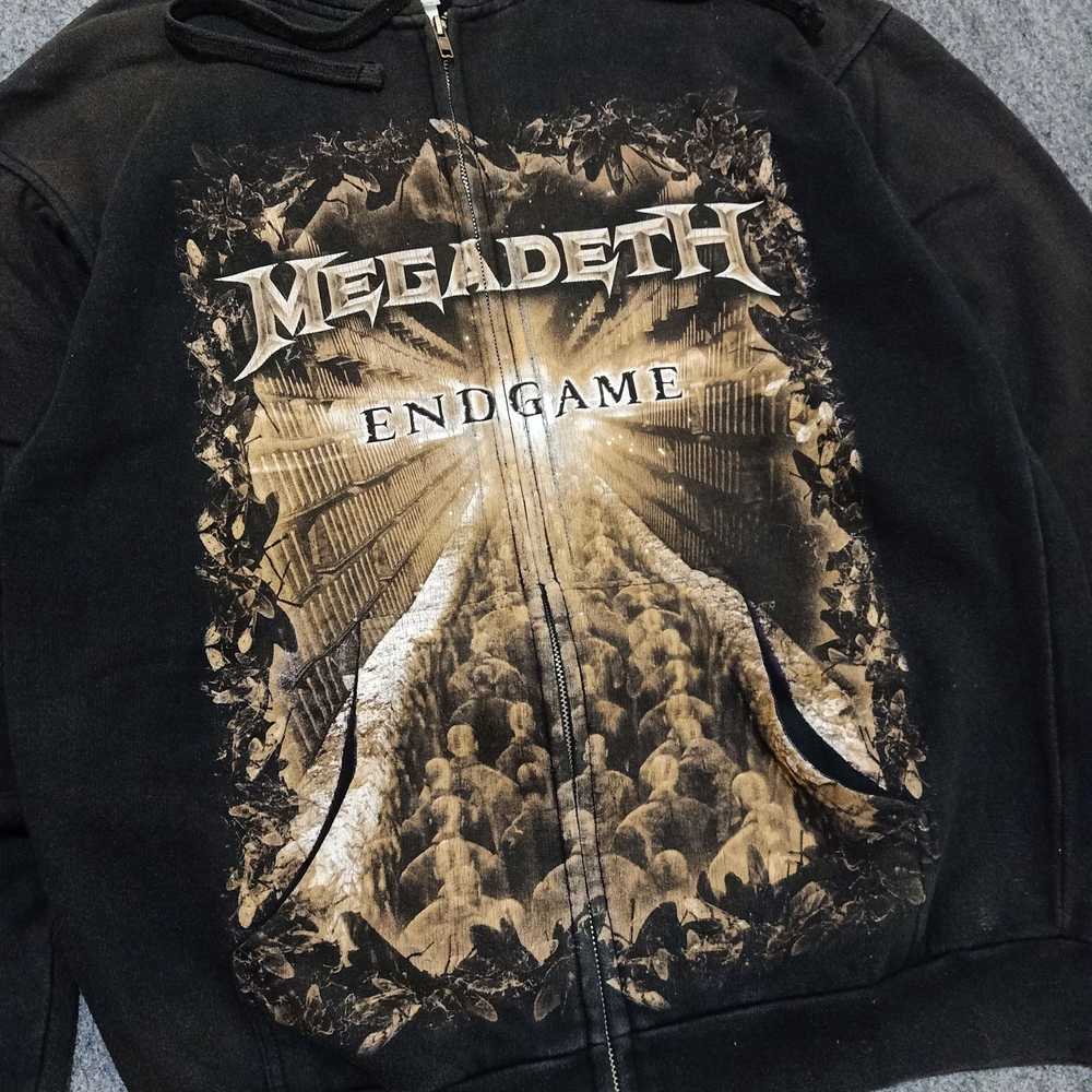 Band Tees × Megadeth × Tultex Hoodie jacket Expos… - image 2