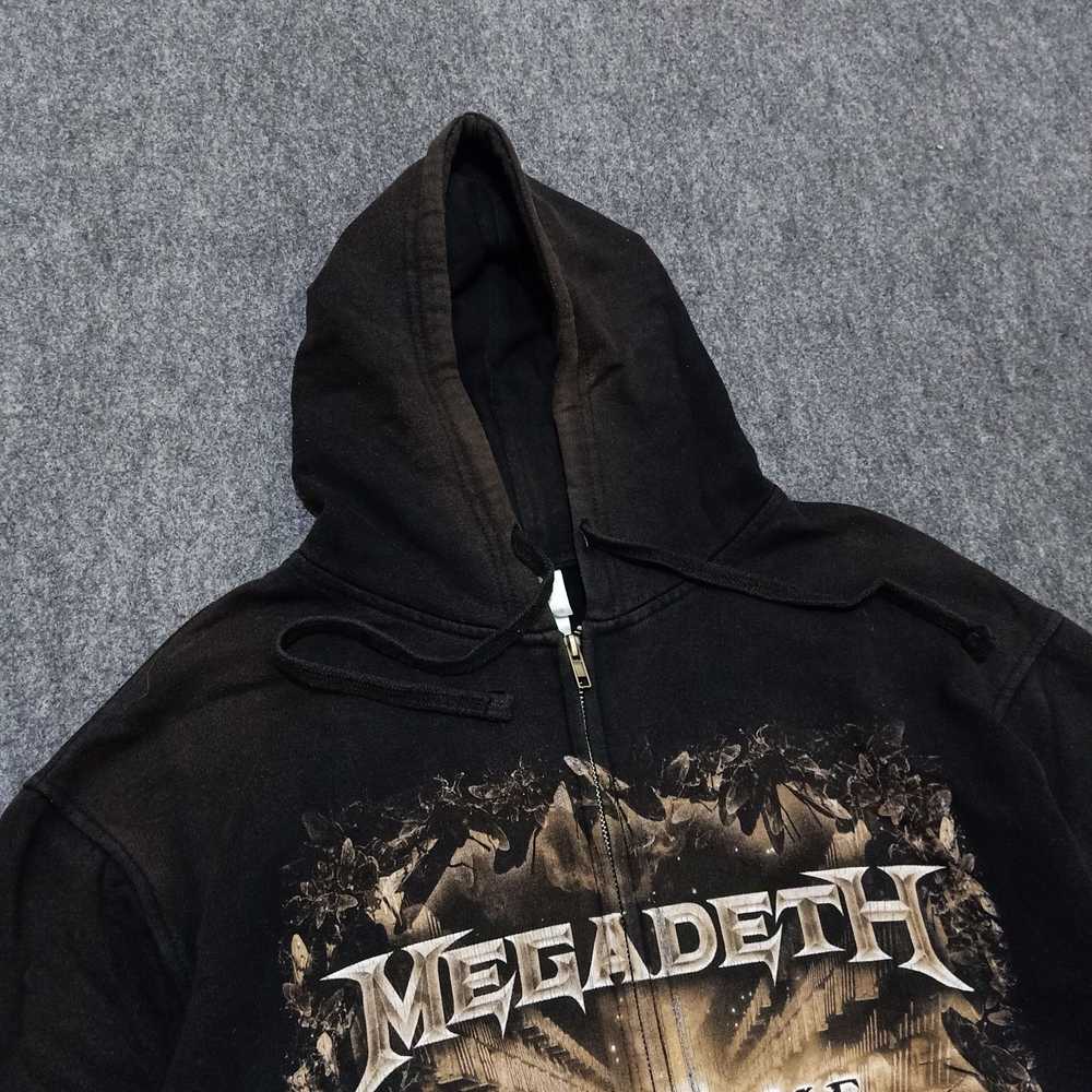 Band Tees × Megadeth × Tultex Hoodie jacket Expos… - image 3