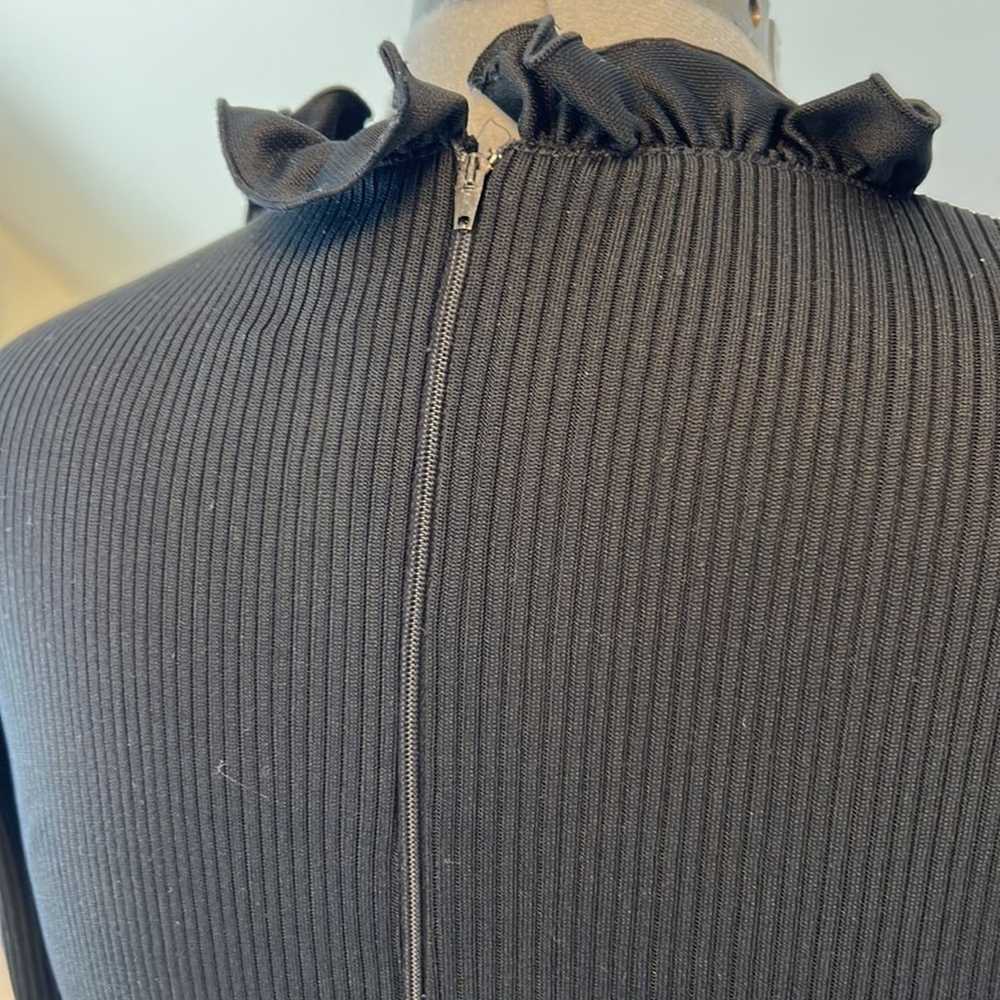Vintage 1960s Alison Ayer’s Black gown size large - image 5