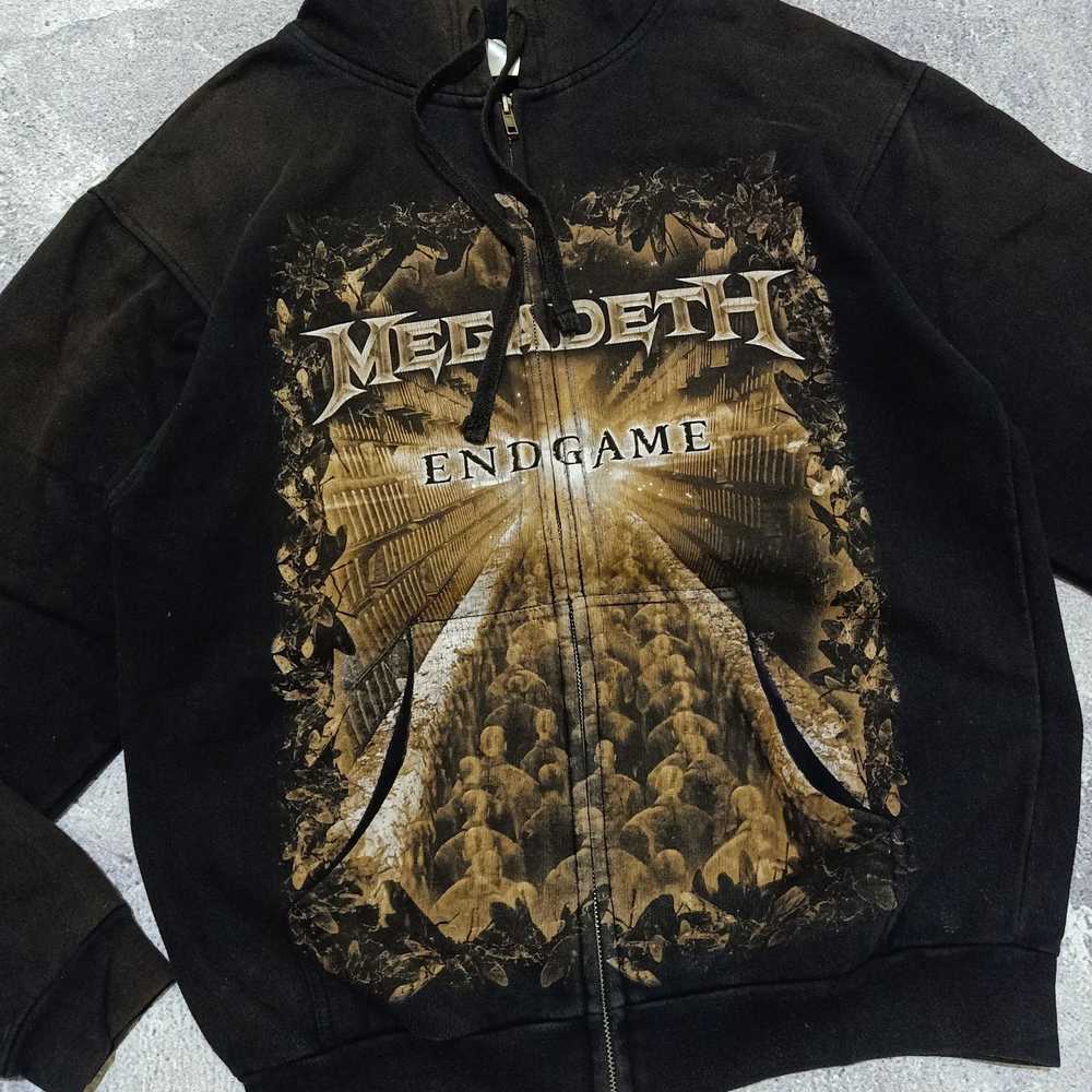 Band Tees × Megadeth × Vintage Hoodie jacket Expo… - image 3