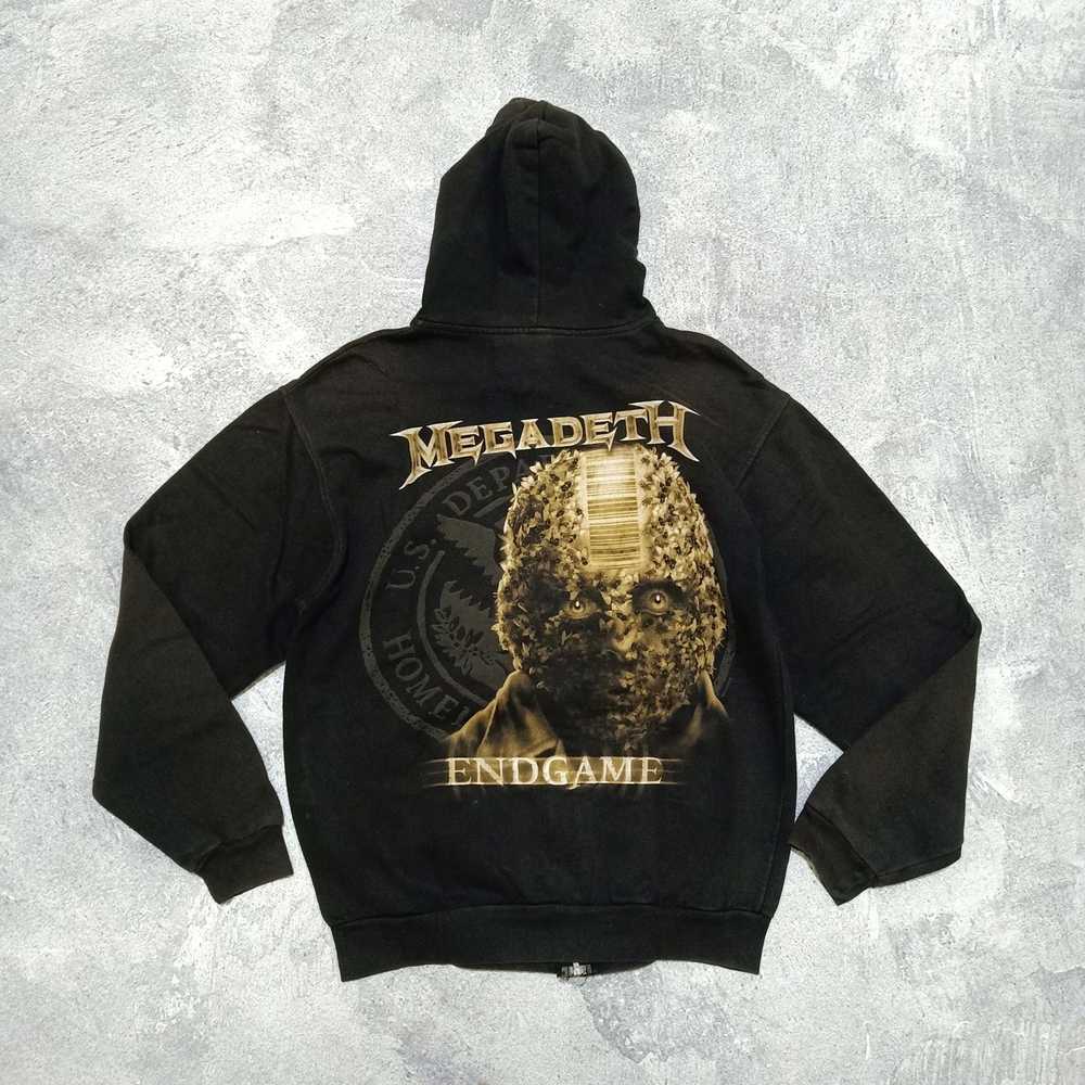 Band Tees × Megadeth × Vintage Hoodie jacket Expo… - image 4