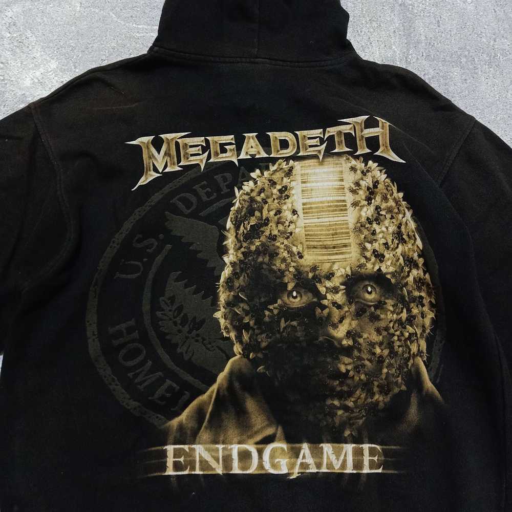 Band Tees × Megadeth × Vintage Hoodie jacket Expo… - image 5
