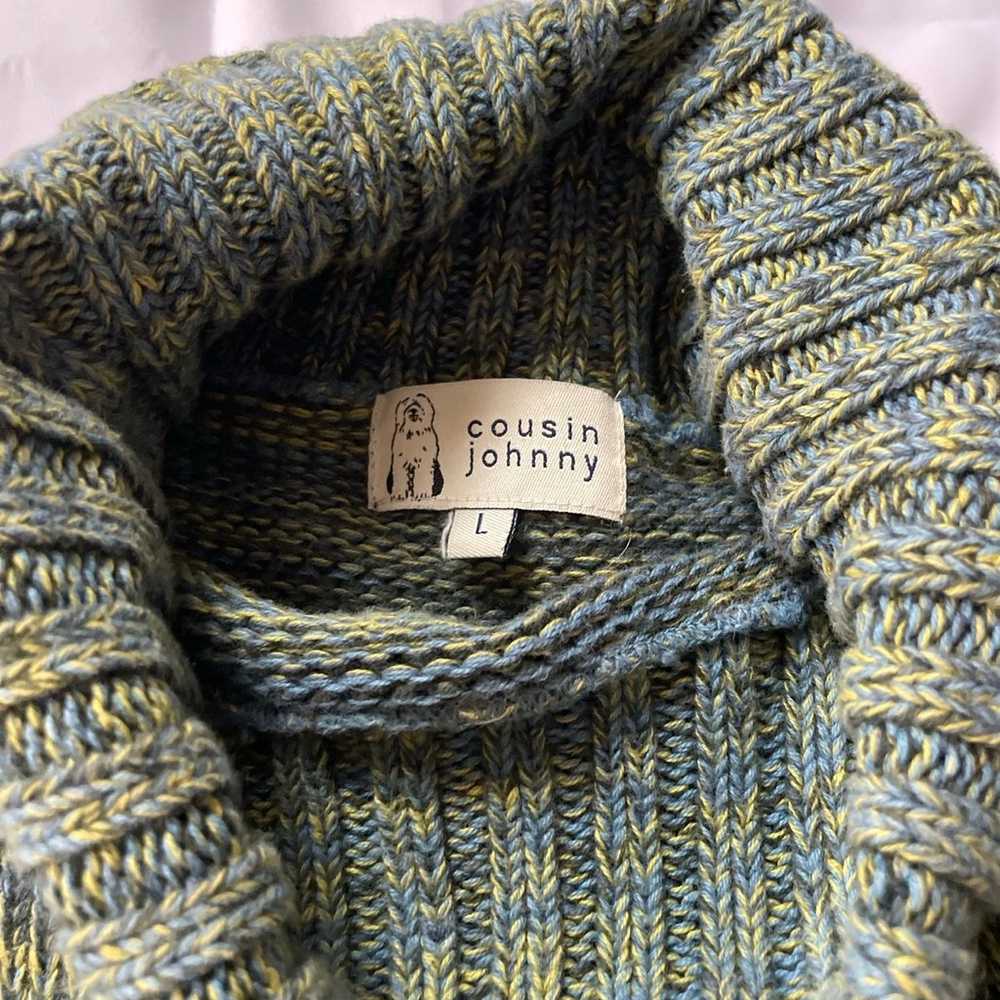 Vintage knit sweater - image 3