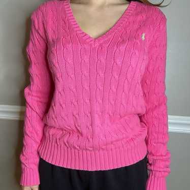 pink sweater - image 1