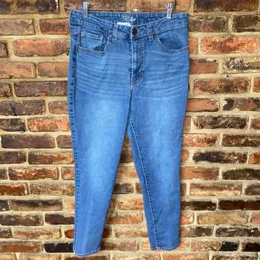 Other Time and Tru Medium Blue Denim High Rise Sk… - image 1