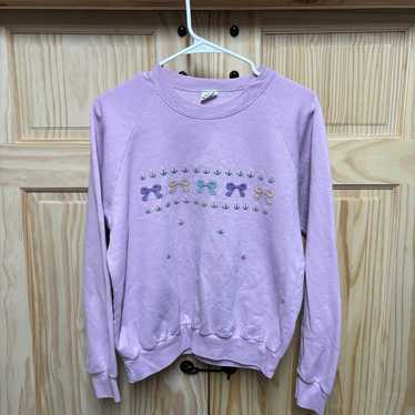 Vintage 1980s Grandma Knit Sweatshirt