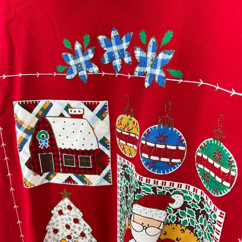American VINTAGE Ugly Christmas Sweater Women's (… - image 4