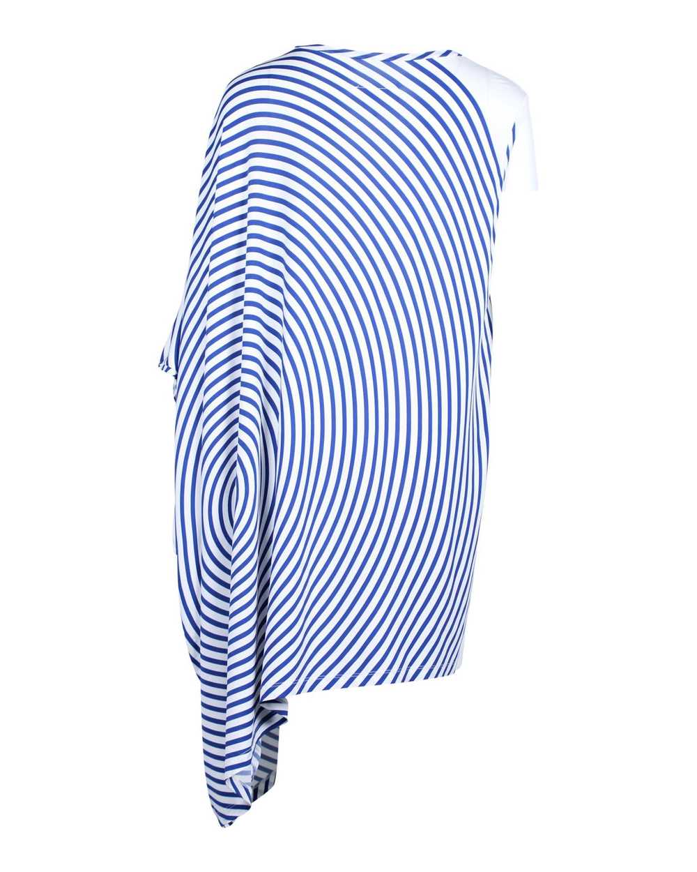 Maison Margiela Asymmetric Striped Mini Dress in … - image 3