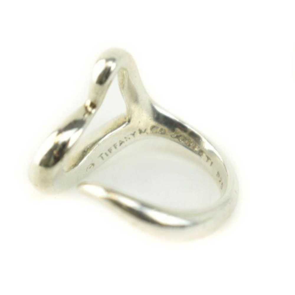 Tiffany & Co Open Heart silver ring - image 5