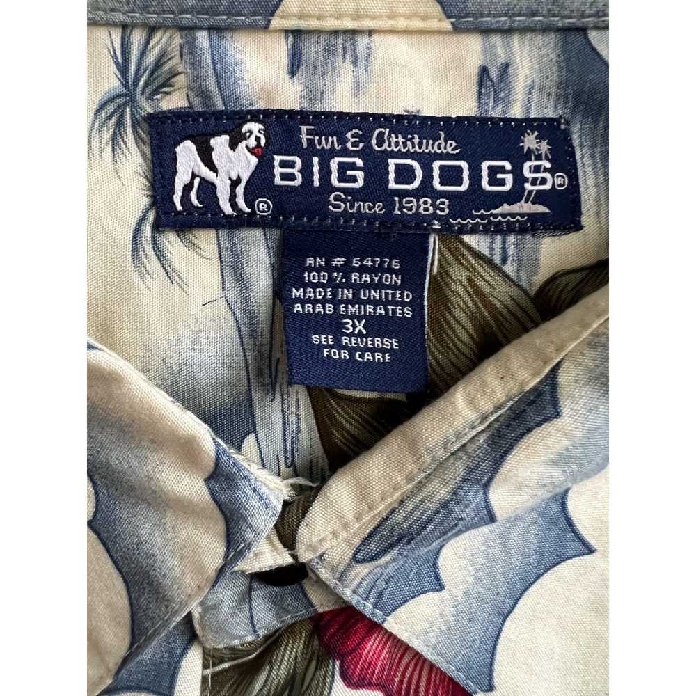 Big Dogs Vintage Big Dog Buttton up casual shirt … - image 3