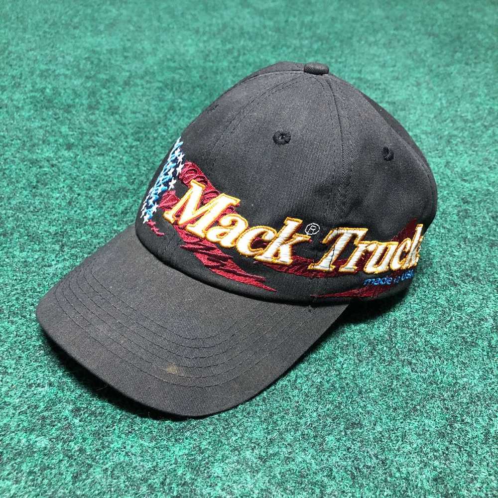 Vintage 90s Mack Trucks K Products Snap Back Men’… - image 1