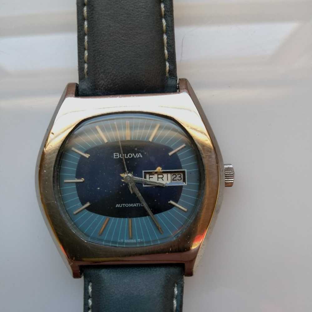 1970s Bulova automatic serviced men's watch - image 1