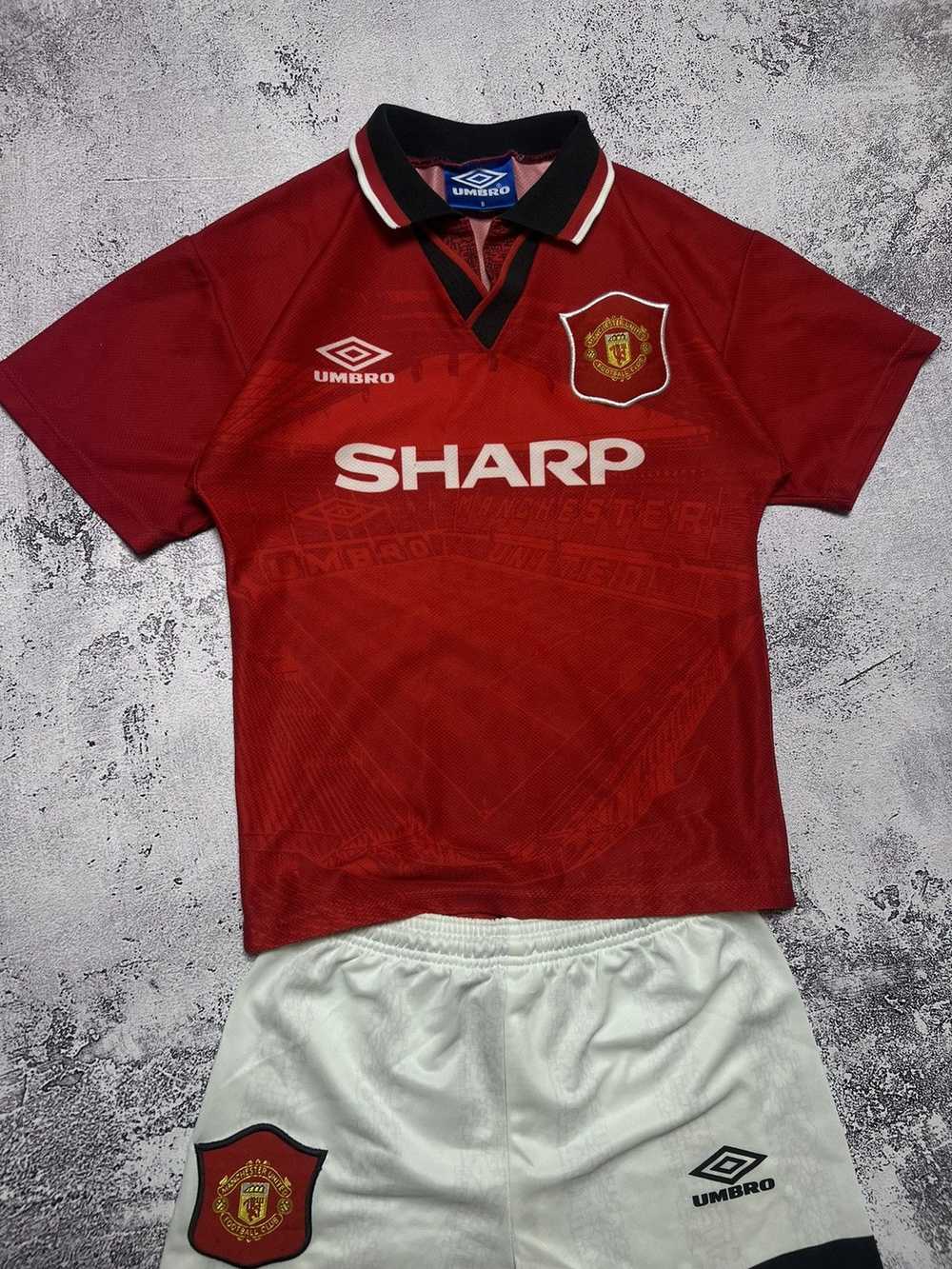 Soccer Jersey × Umbro × Vintage 1994/1996 Manches… - image 3