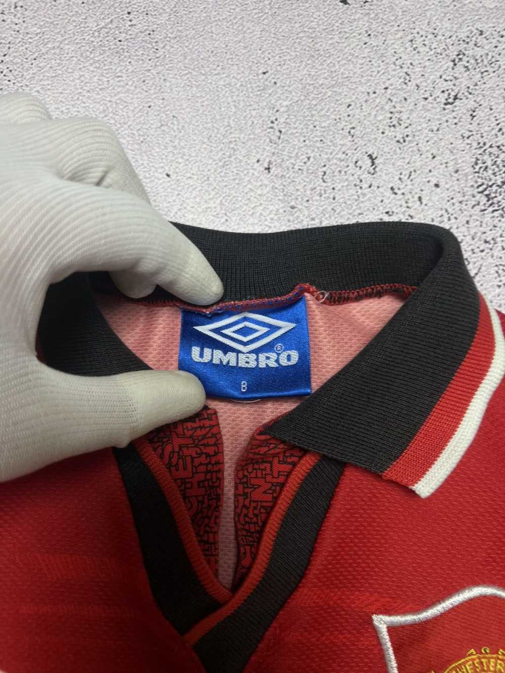 Soccer Jersey × Umbro × Vintage 1994/1996 Manches… - image 7