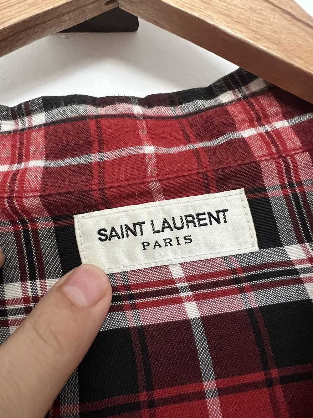 Saint Laurent Paris Red flannel - image 2