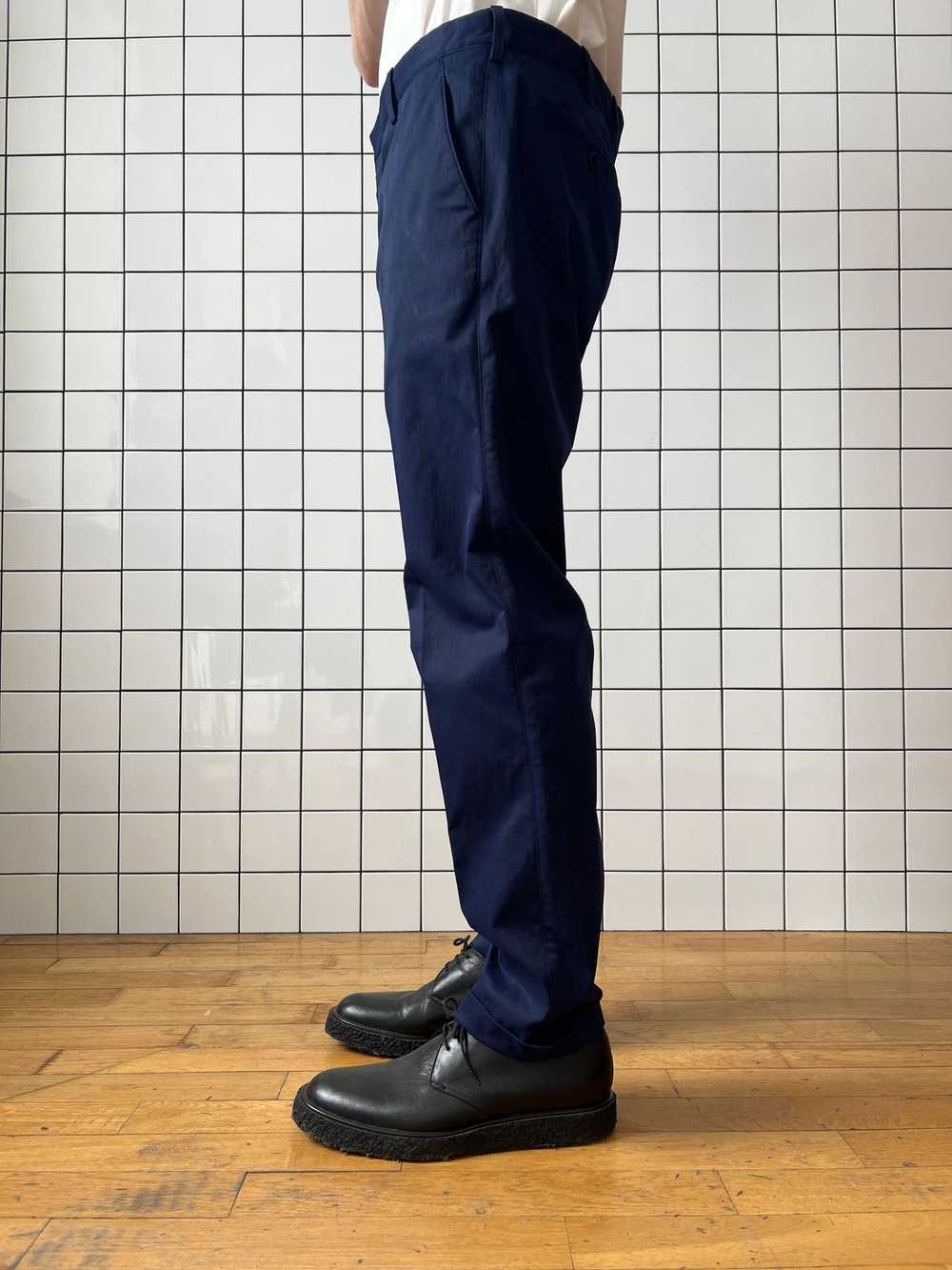 Prada PRADA Pants Suit Trousers Navy Blue red tab… - image 2
