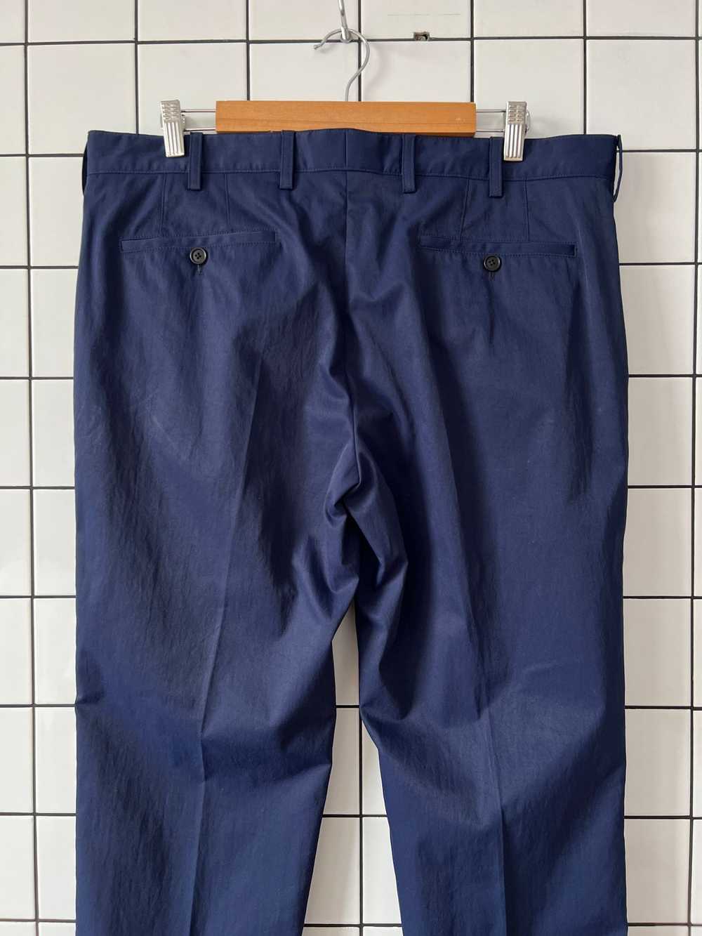 Prada PRADA Pants Suit Trousers Navy Blue red tab… - image 7