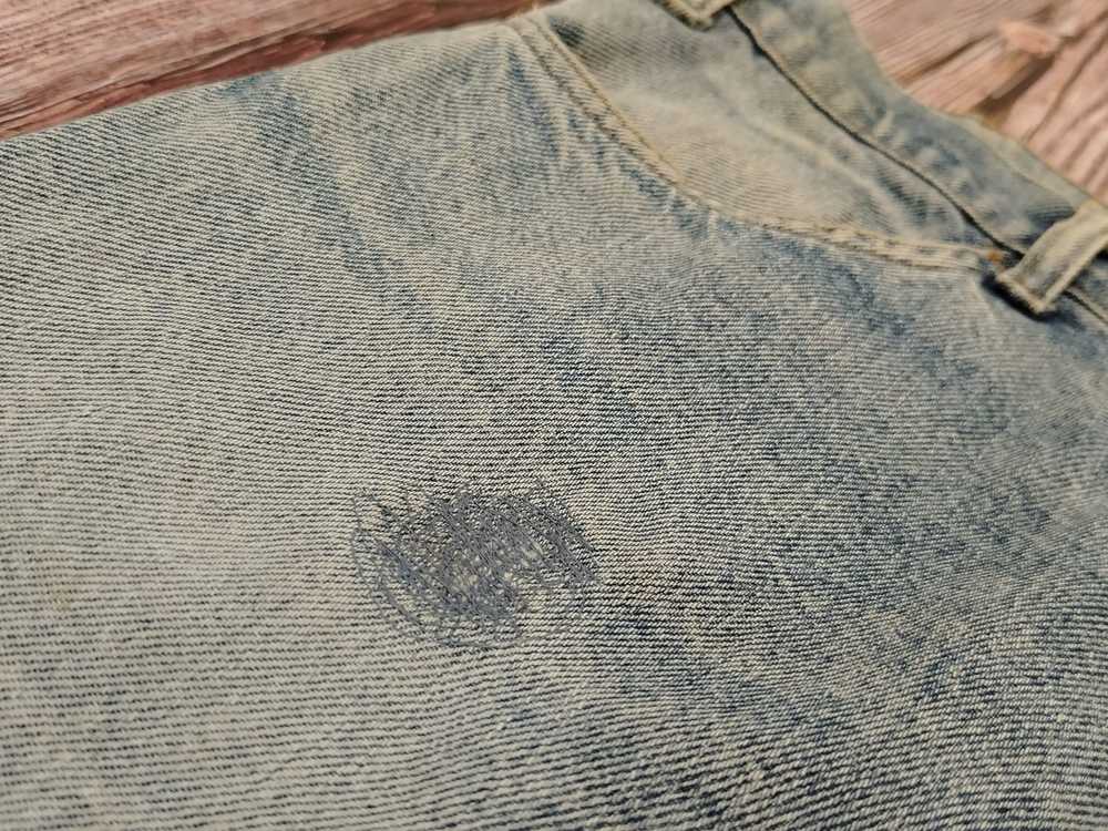 Distressed Denim × Levi's × Vintage Levis 646 Jea… - image 3