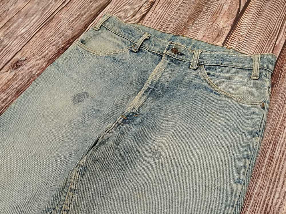 Distressed Denim × Levi's × Vintage Levis 646 Jea… - image 5