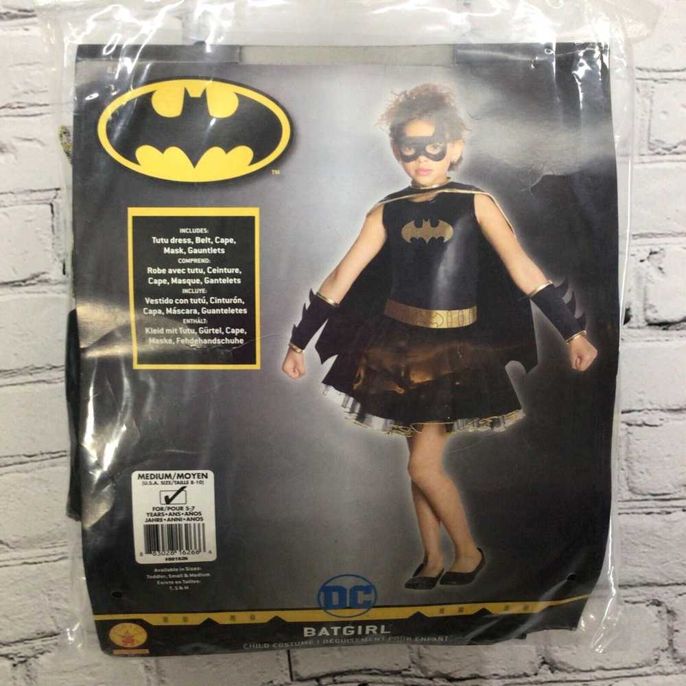 Vintage Batgirl Halloween Costume Girls Sz M (8-1… - image 1