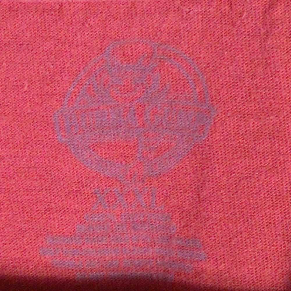 Bubba Gump Shrimp Co Chicago T Shirt Red 3XL XXXL - image 3