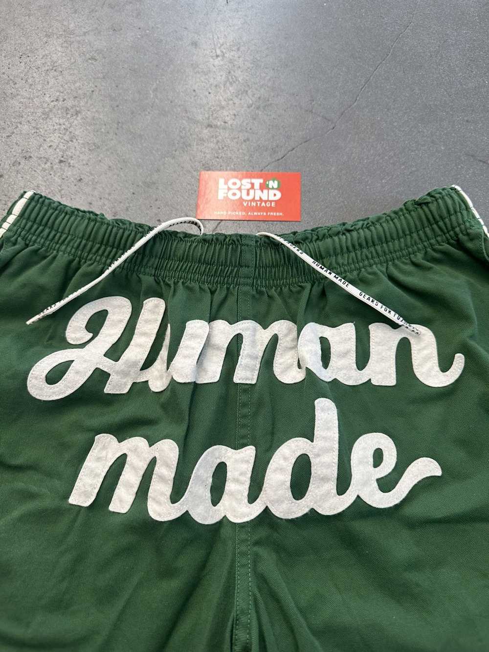 Human Made Human Made Game Shorts Green - image 3